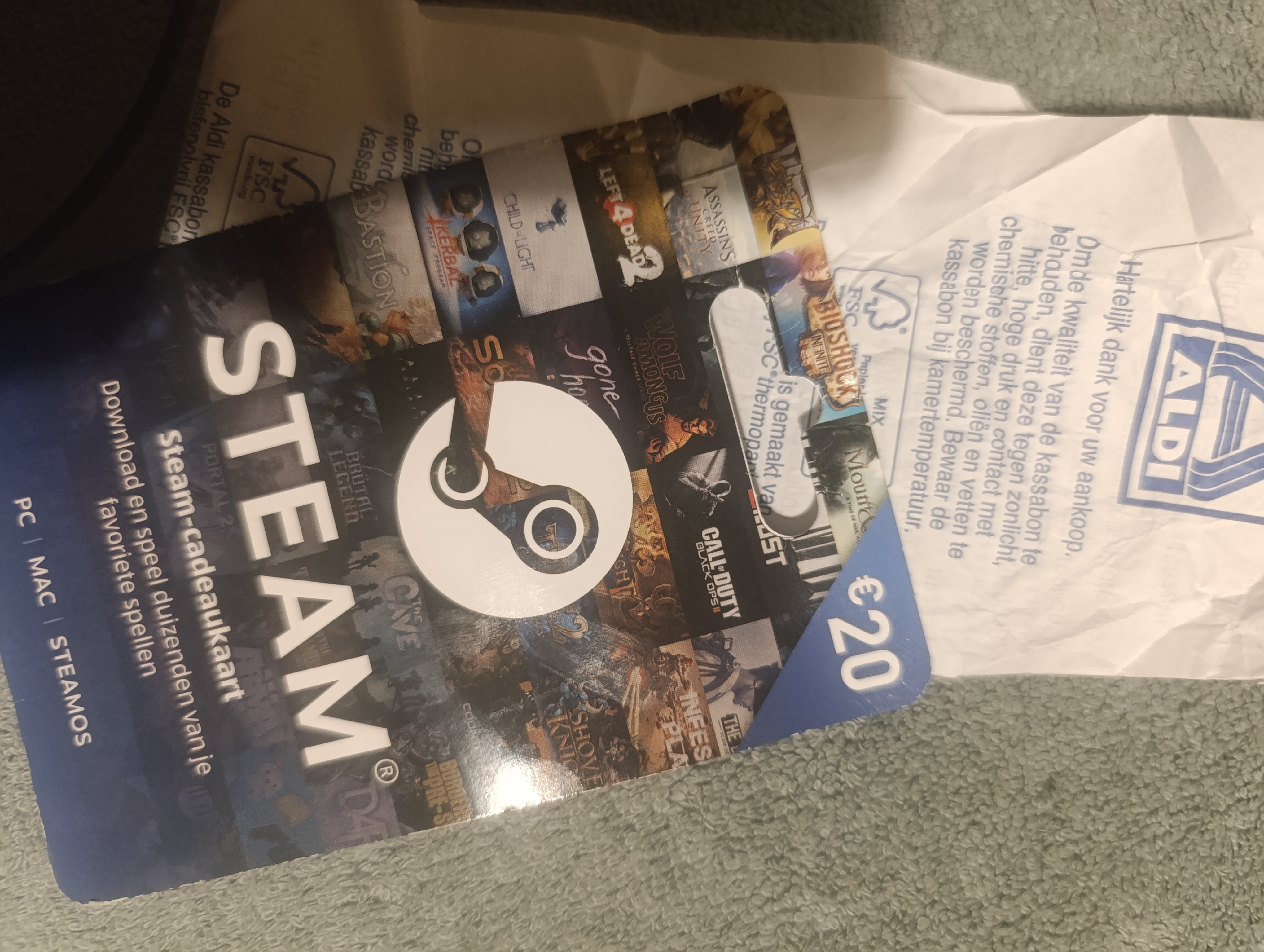 Steam-cadeaukaart 