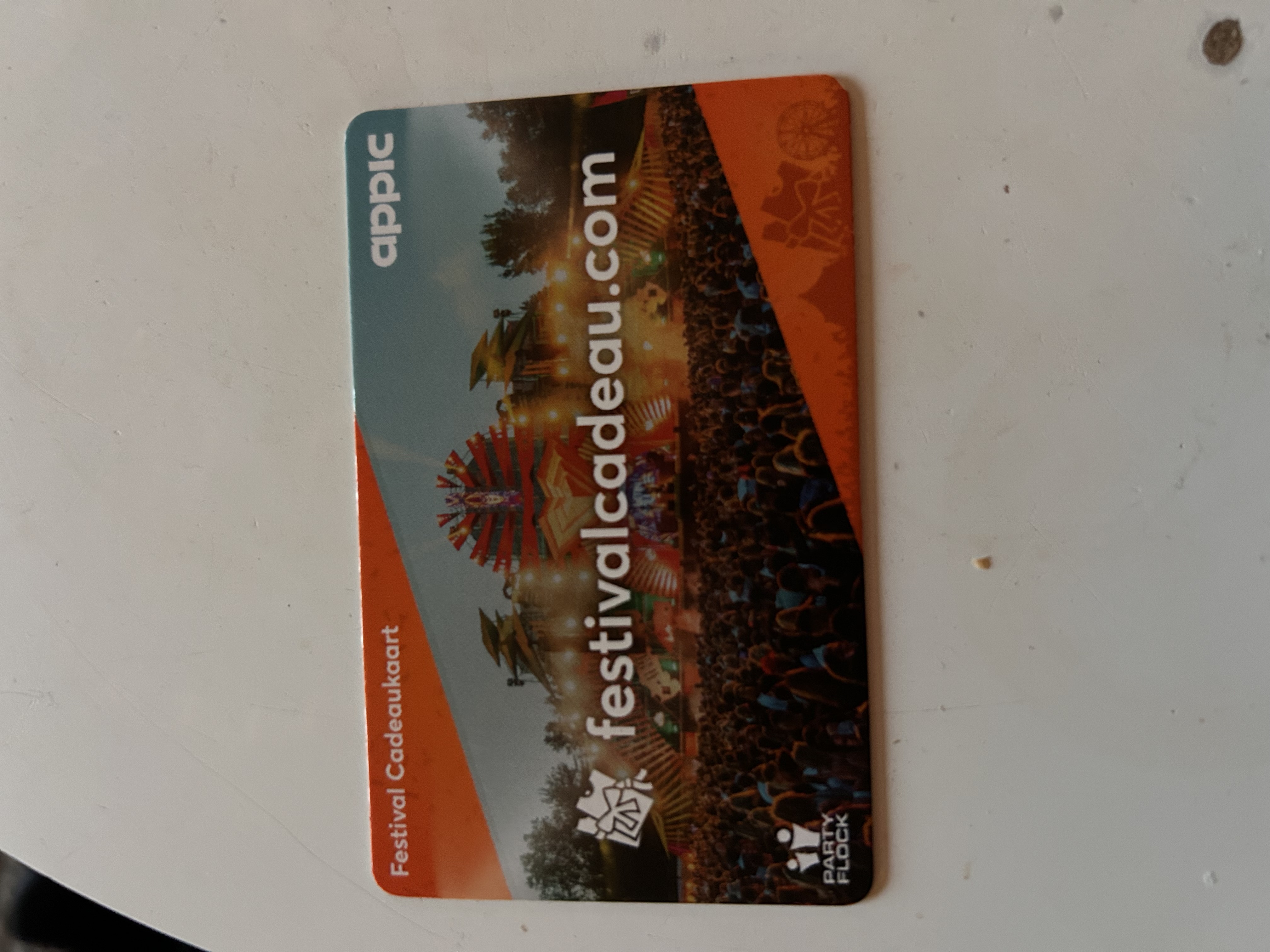 Festival cadeaukaart  cadeaubon